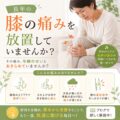 長年の膝の痛みを放置していませんか？